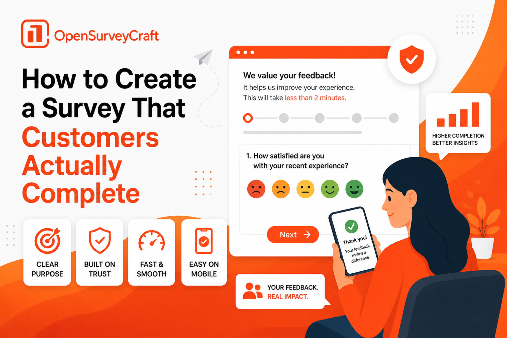 How to Create a Survey That Customers Actually Complete cover illustration
