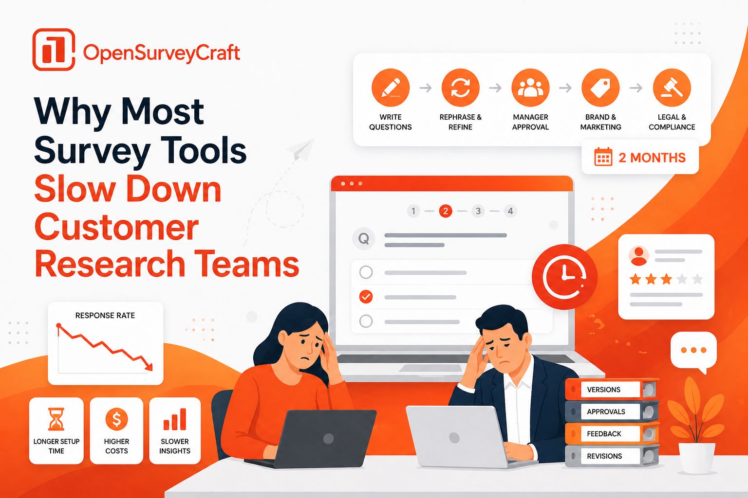 Why Most Survey Tools Slow Down Customer Research Teams
